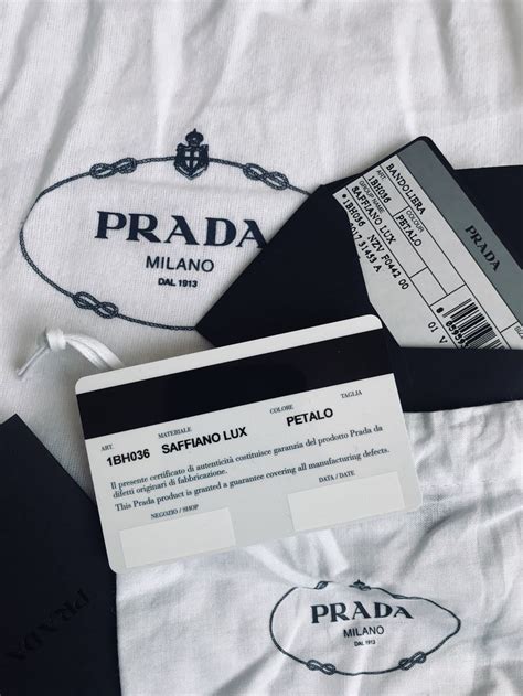 prada authentication check|prada authenticity certificate card.